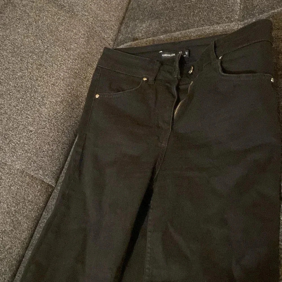 KAREN MILLEN Denim Bermuda Short size 4 - Picture 4 of 5